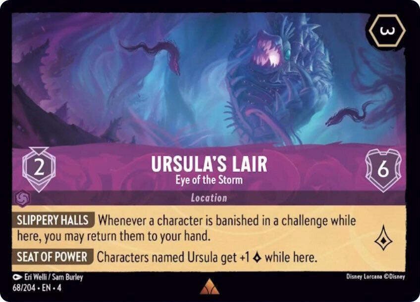 Ursula's Lair - Eye of the Storm (68/204) [Ursula's Return] | Black Swamp Games