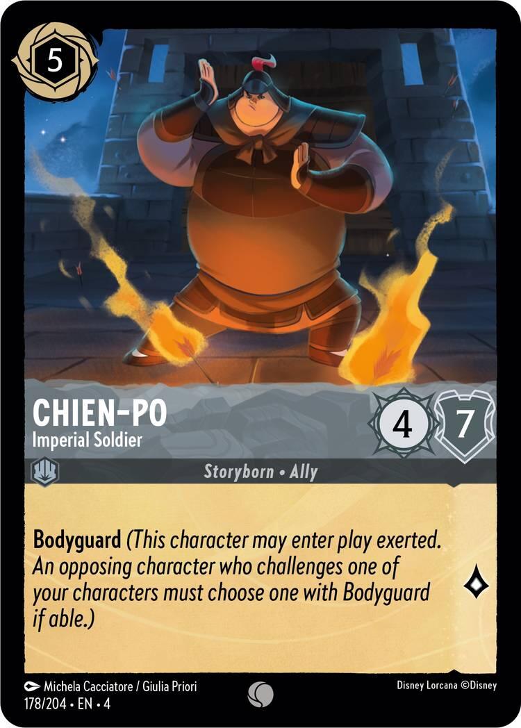 Chien-Po - Imperial Soldier (178/204) [Ursula's Return] | Black Swamp Games