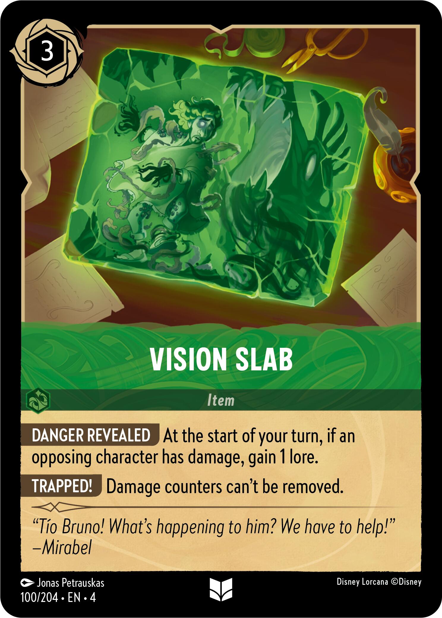 Vision Slab (100/204) [Ursula's Return] | Black Swamp Games