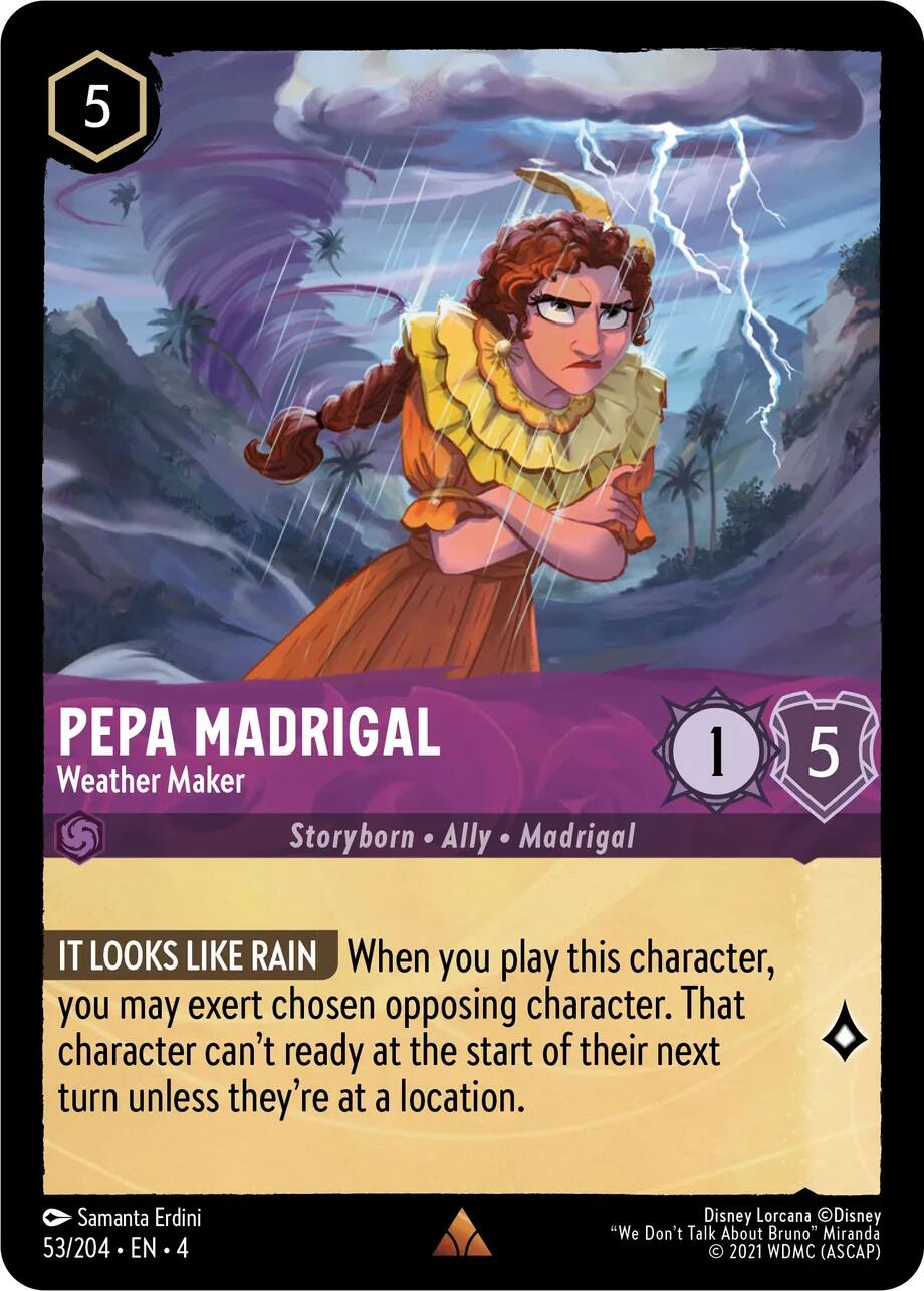 Pepa Madrigal - Weather Maker (53/204) [Ursula's Return] | Black Swamp Games