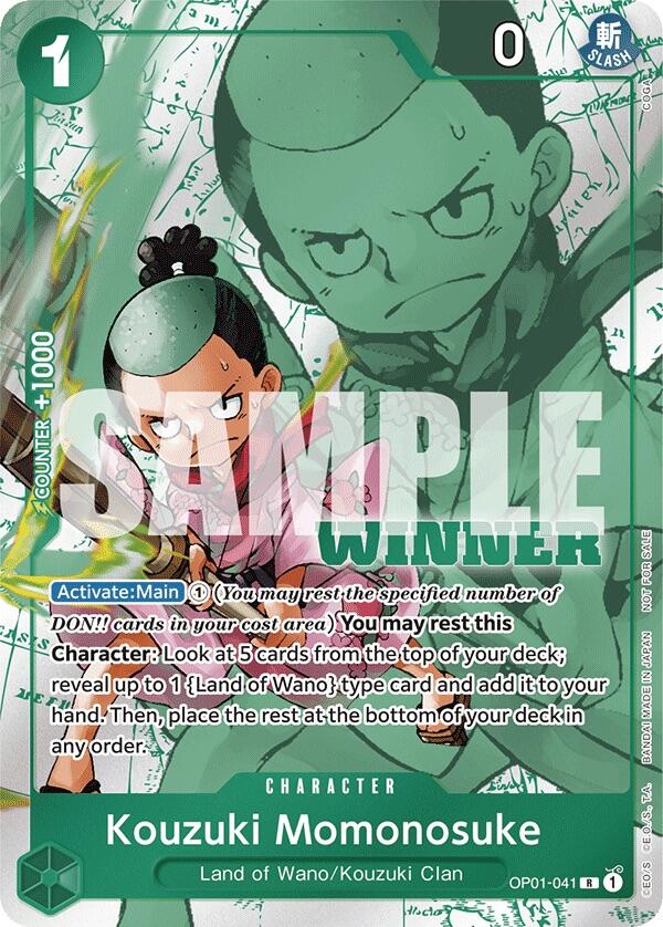 Kouzuki Momonosuke (Winner Pack Vol. 7) [One Piece Promotion Cards] | Black Swamp Games