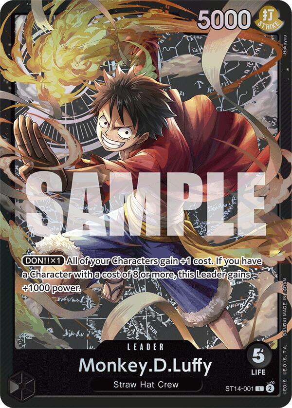 Monkey.D.Luffy (001) [Starter Deck: 3D2Y] | Black Swamp Games