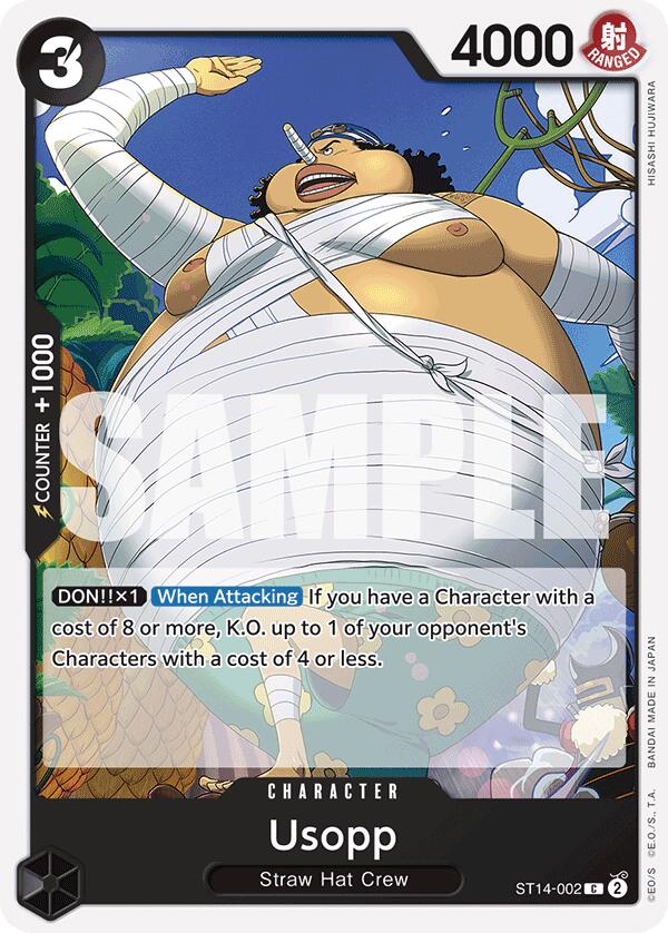 Usopp [Starter Deck: 3D2Y] | Black Swamp Games