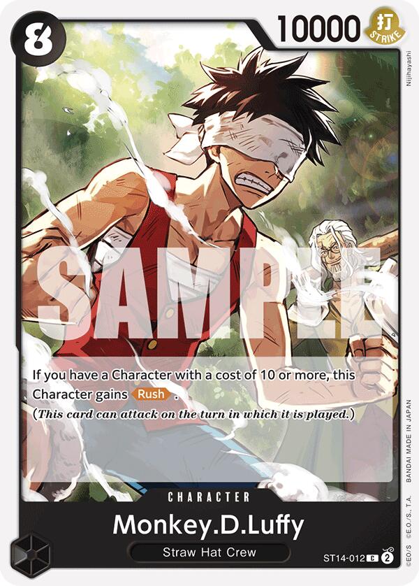 Monkey.D.Luffy (012) [Starter Deck: 3D2Y] | Black Swamp Games