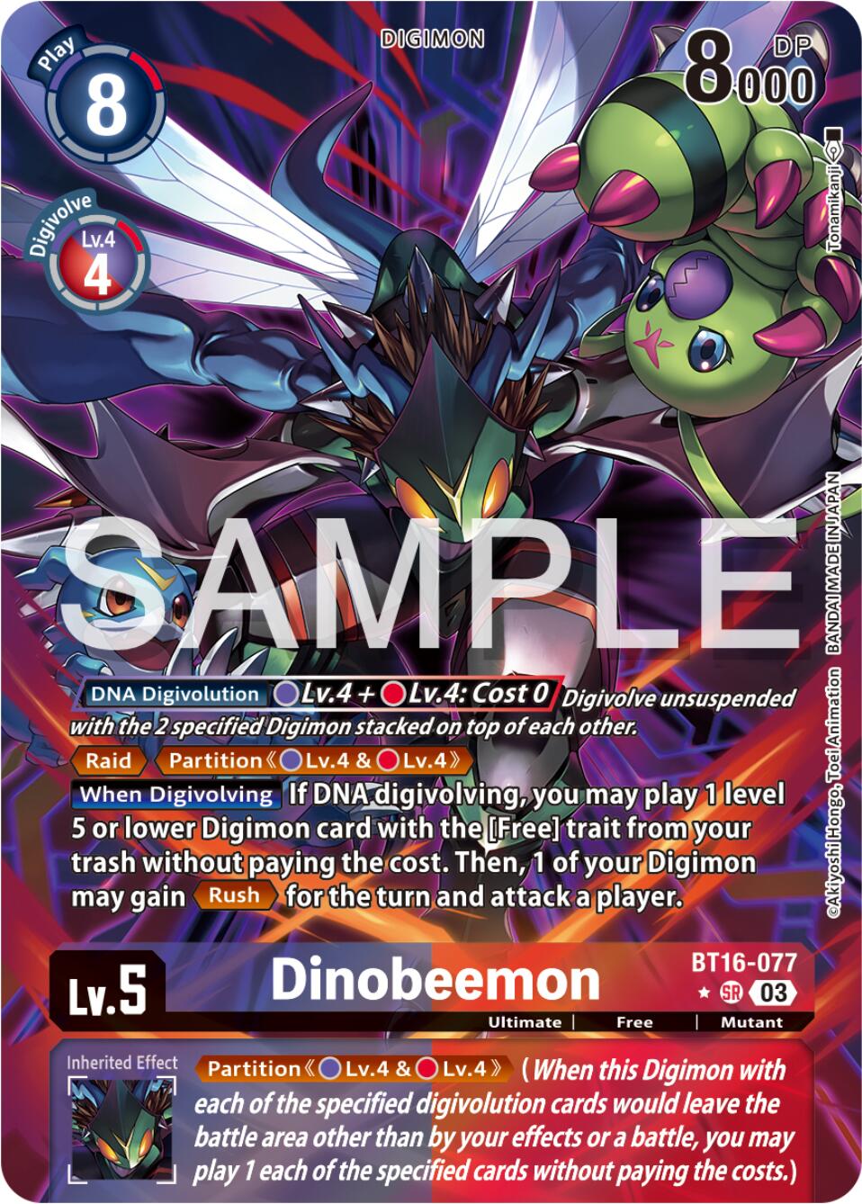 Dinobeemon [BT16-077] (Alternate Art) [Beginning Observer] | Black Swamp Games