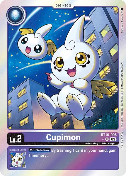 Cupimon [BT16-006] (Box Promotion Pack: Beginning Observer) [Beginning Observer Promos] | Black Swamp Games