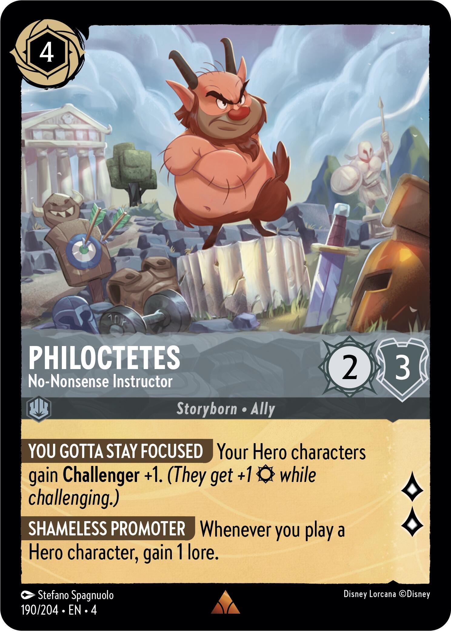 Philoctetes - No-Nonsense Instructor (190/204) [Ursula's Return] | Black Swamp Games