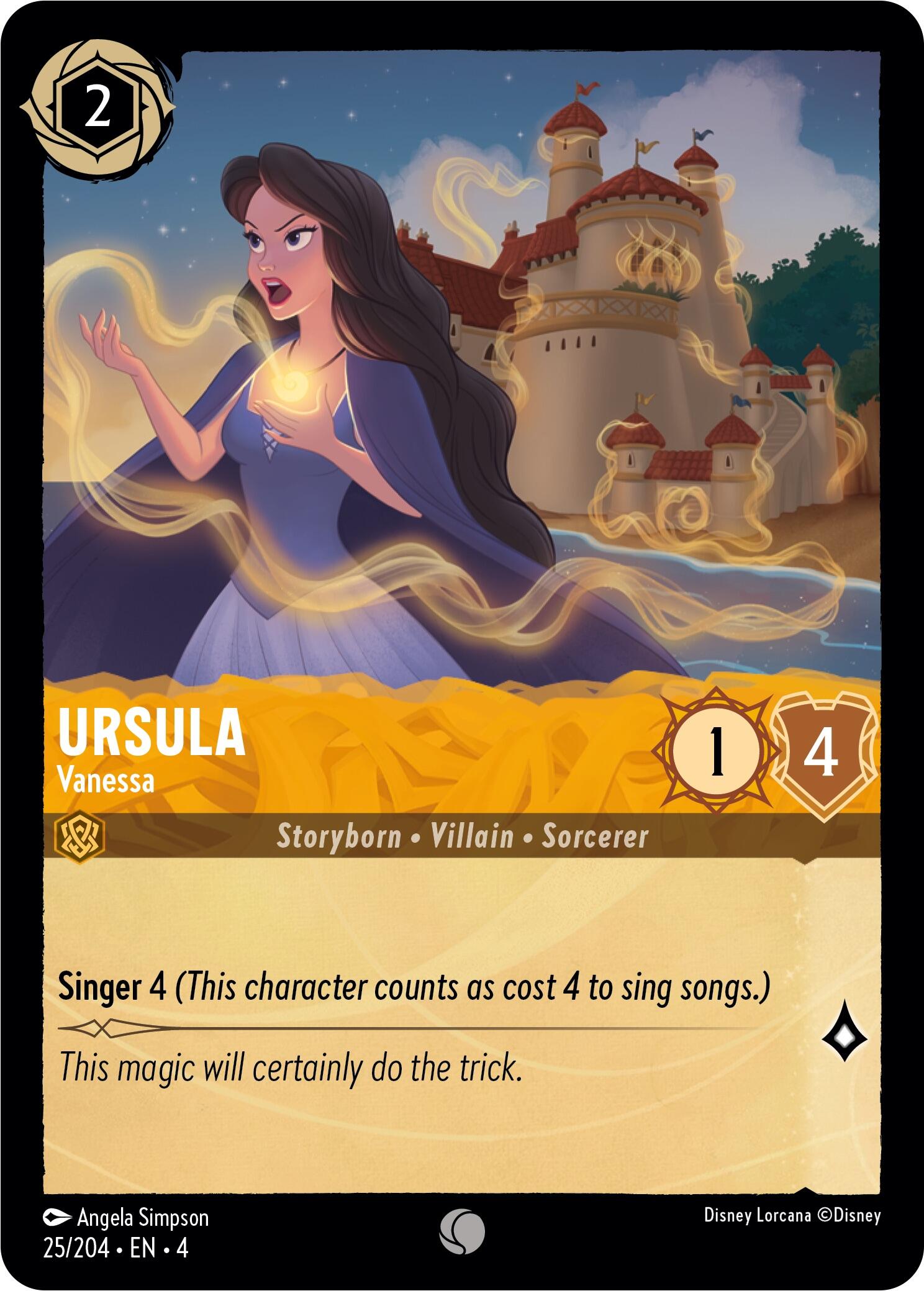 Ursula - Vanessa (25/204) [Ursula's Return] | Black Swamp Games