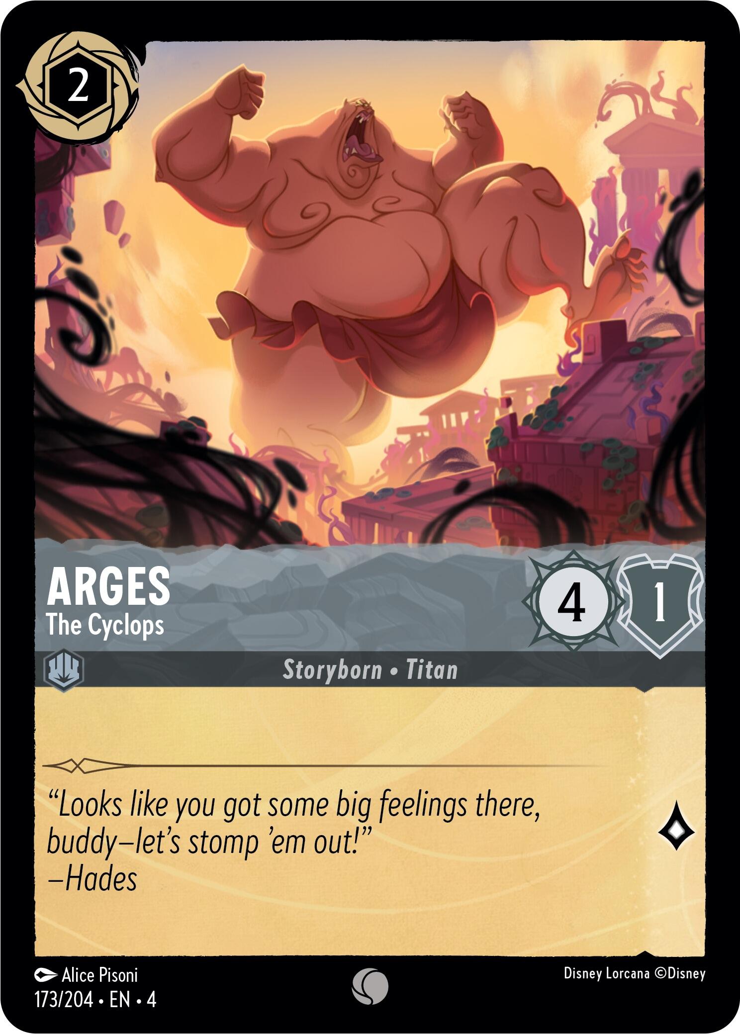 Arges - The Cyclops (173/204) [Ursula's Return] | Black Swamp Games