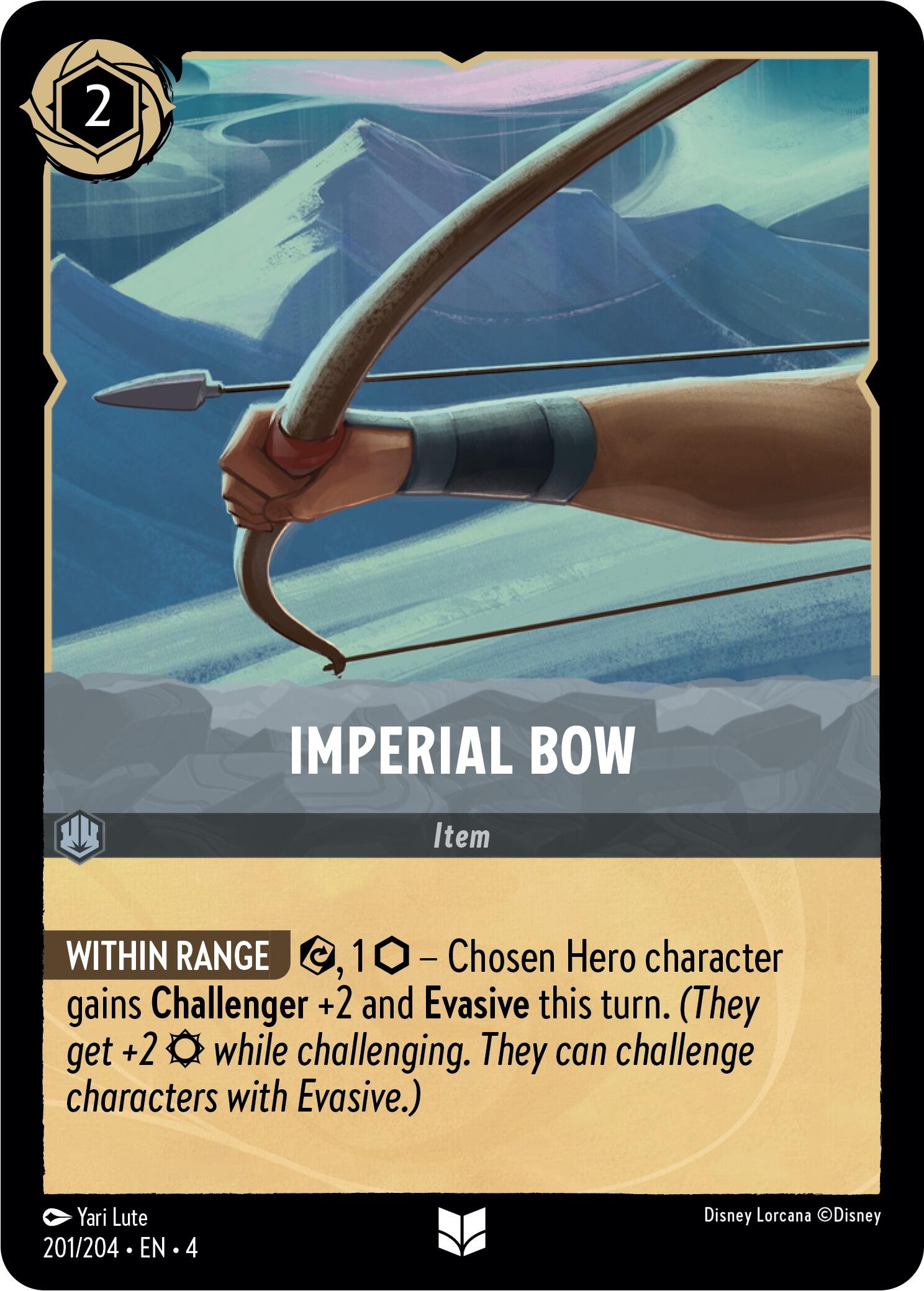 Imperial Bow (201/204) [Ursula's Return] | Black Swamp Games
