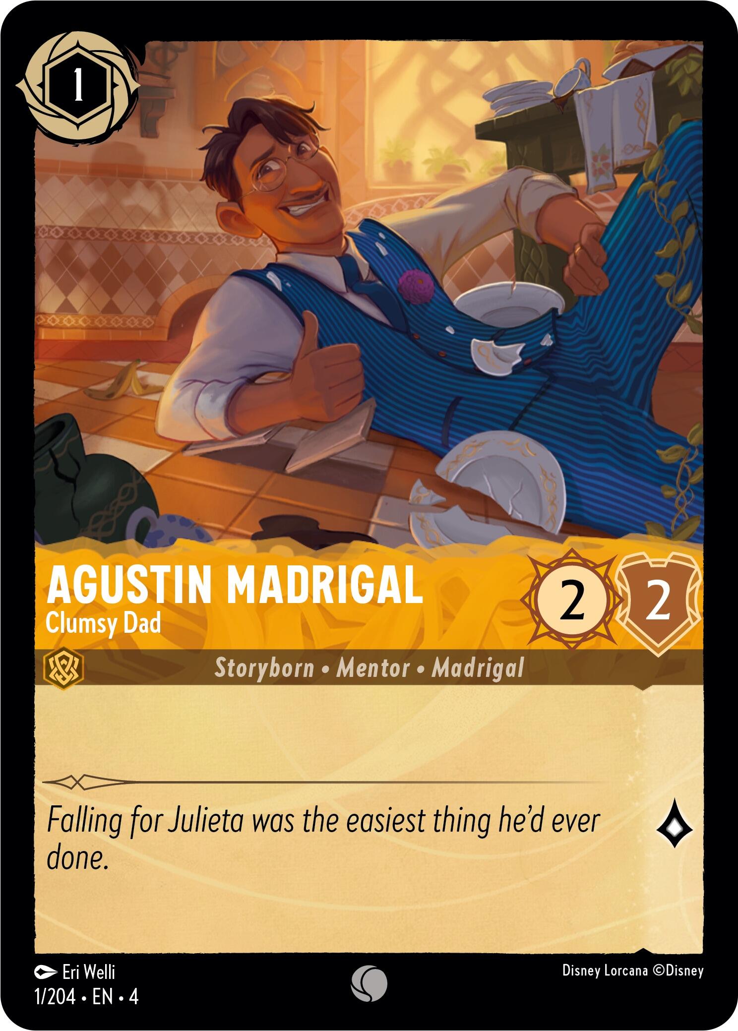 Agustin Madrigal - Clumsy Dad (1/204) [Ursula's Return] | Black Swamp Games