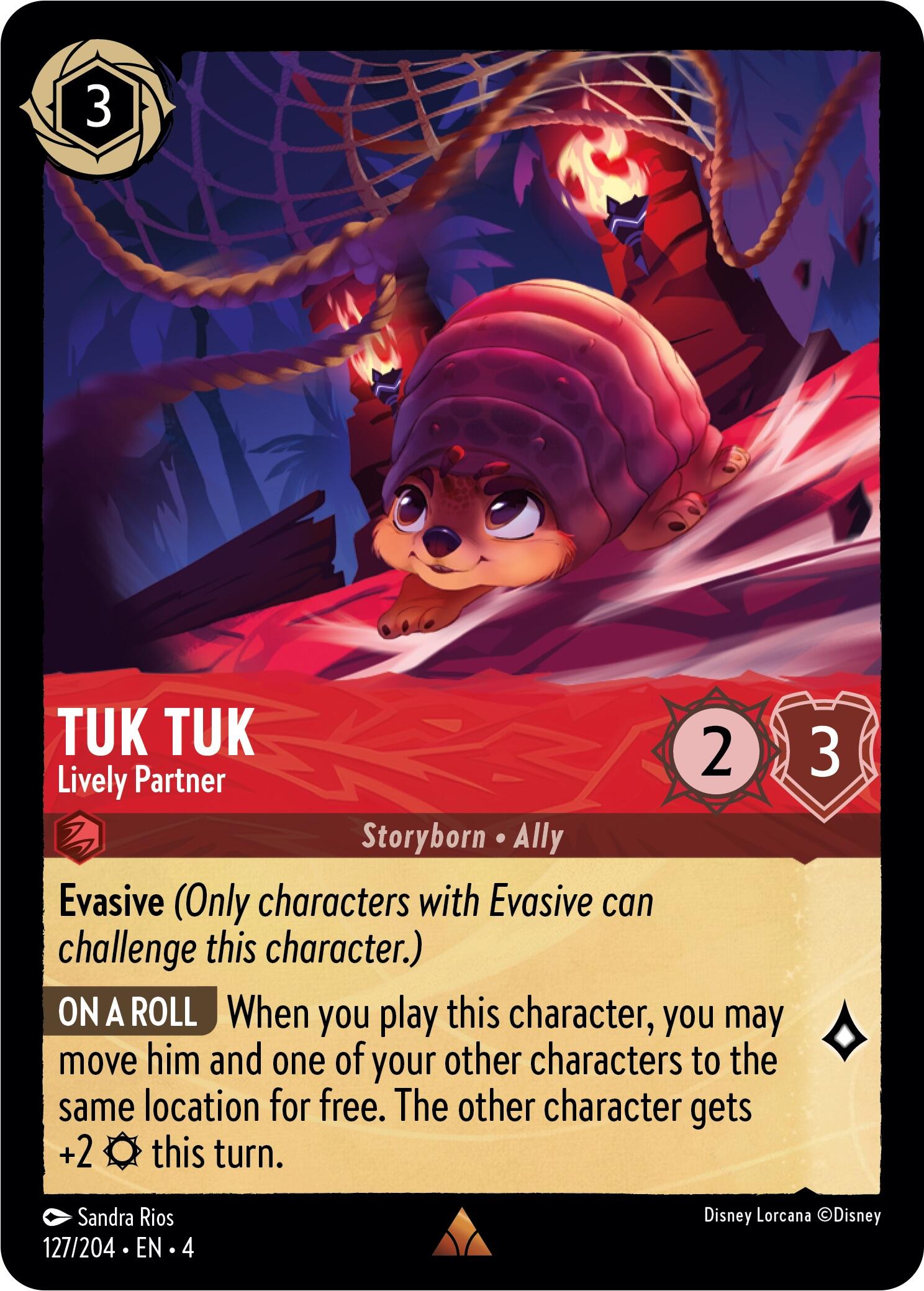 Tuk Tuk - Lively Partner (127/204) [Ursula's Return] | Black Swamp Games