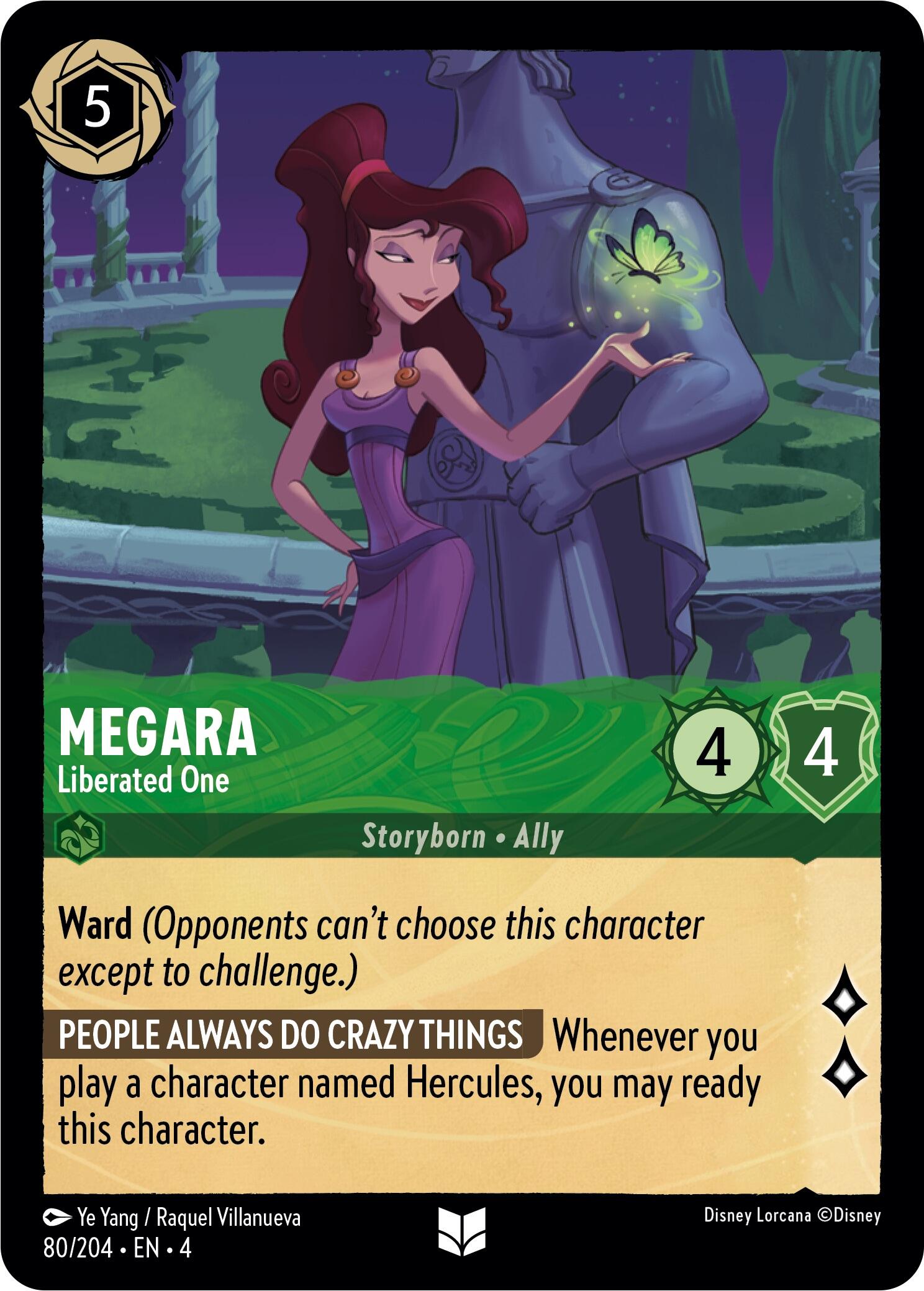 Megara - Liberated One (80/204) [Ursula's Return] | Black Swamp Games