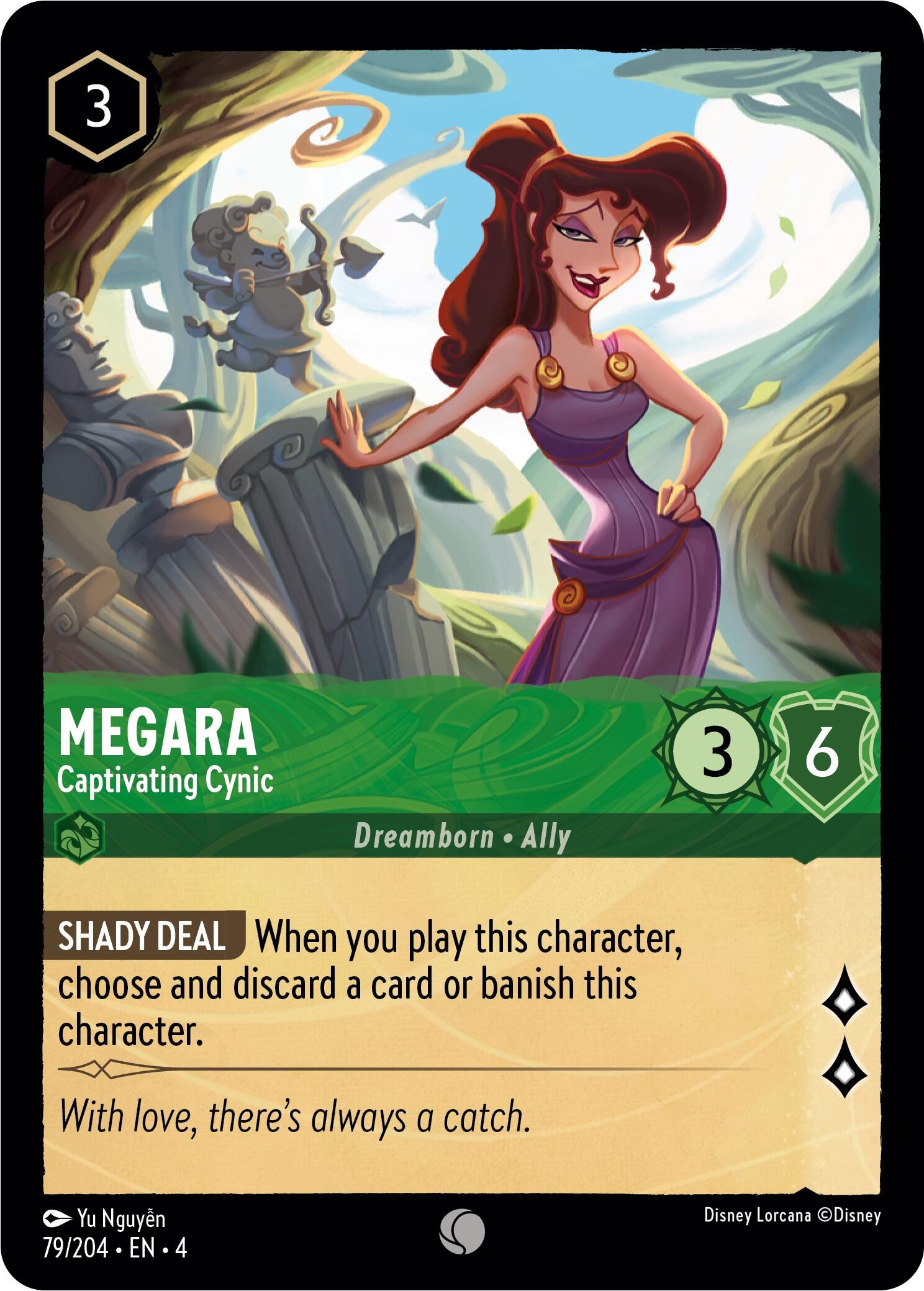 Megara - Captivating Cynic (79/204) [Ursula's Return] | Black Swamp Games