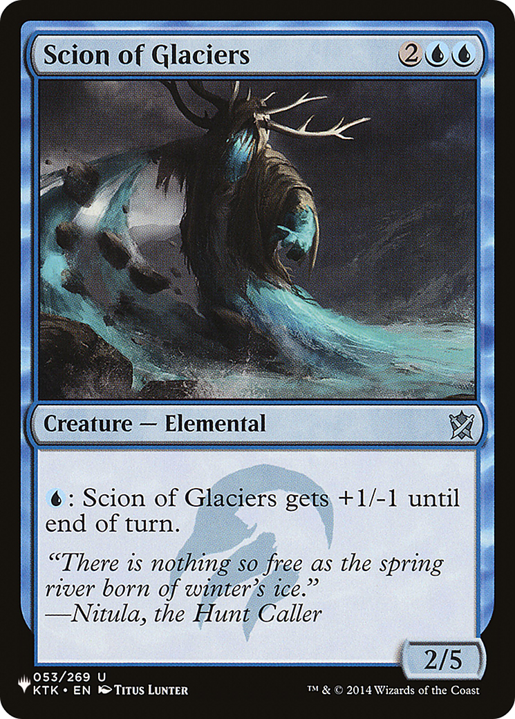 Scion of Glaciers [The List Reprints] | Black Swamp Games