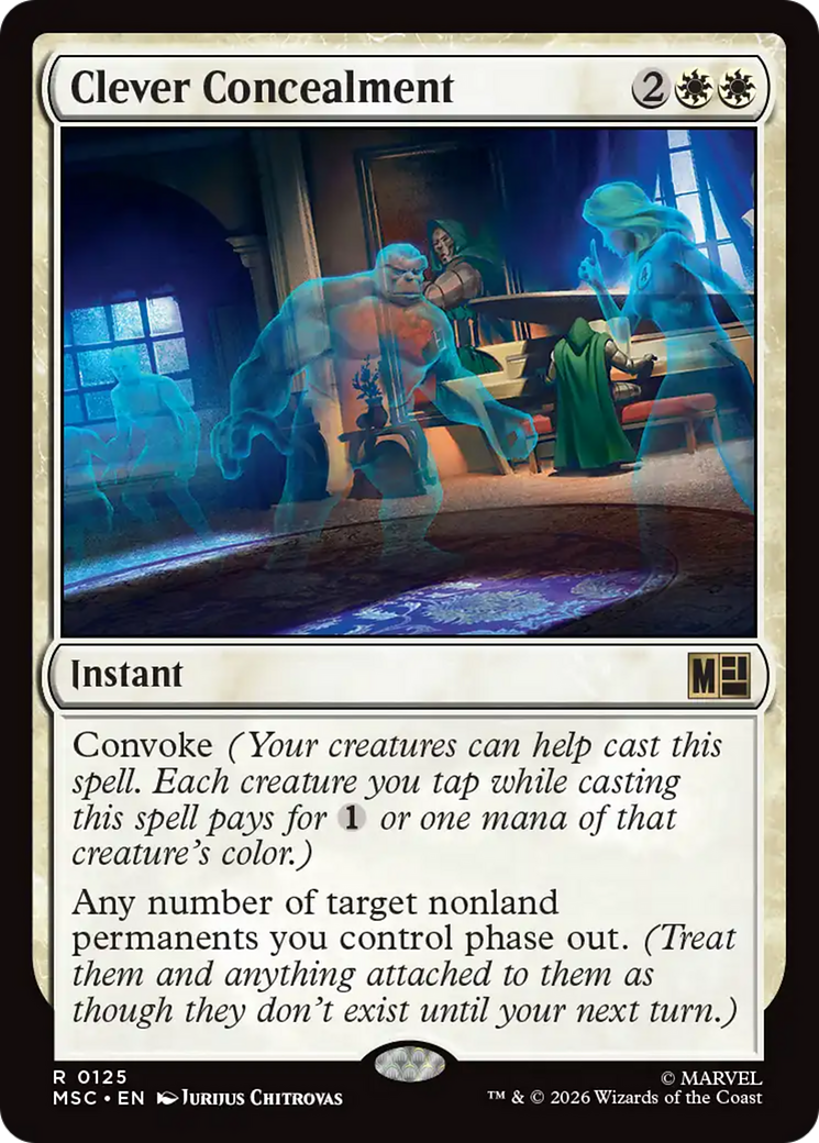 Clever Concealment [Marvel Super Heroes Commander] | Black Swamp Games