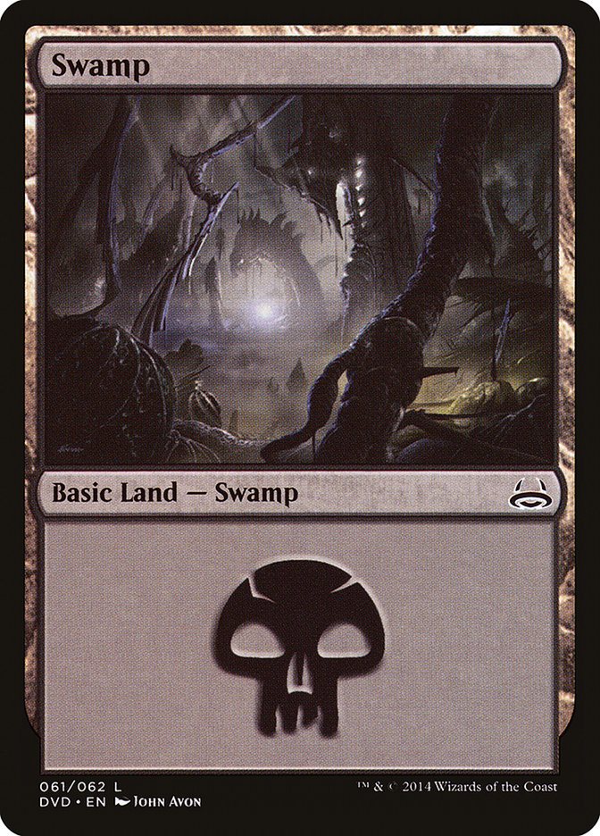 Swamp (61) (Divine vs. Demonic) [Duel Decks Anthology] | Black Swamp Games