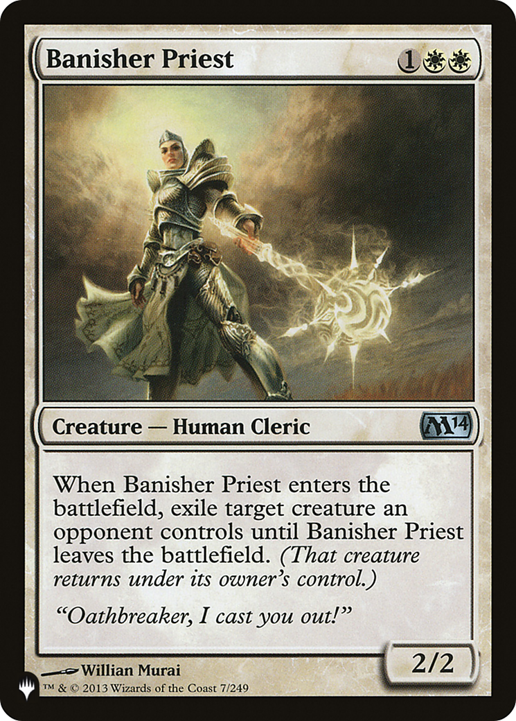 Banisher Priest [The List Reprints] | Black Swamp Games