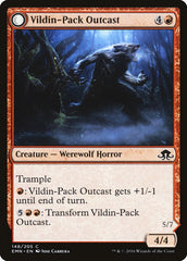 Vildin-Pack Outcast // Dronepack Kindred [Eldritch Moon] | Black Swamp Games