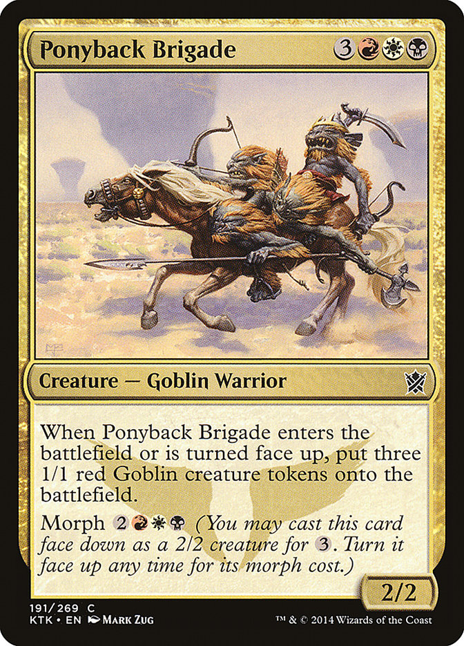 Ponyback Brigade [Khans of Tarkir] | Black Swamp Games