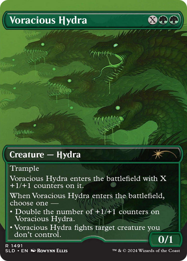 Voracious Hydra (Rainbow Foil) [Secret Lair Drop Series] | Black Swamp Games