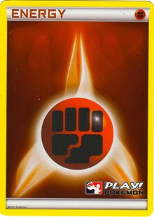 Fighting Energy (2011 Play Pokemon Promo) [League & Championship Cards] | Black Swamp Games