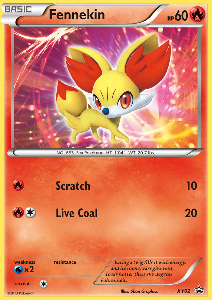 Fennekin (XY02) [XY: Black Star Promos] | Black Swamp Games