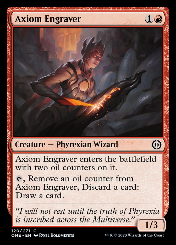 Axiom Engraver [Phyrexia: All Will Be One] | Black Swamp Games