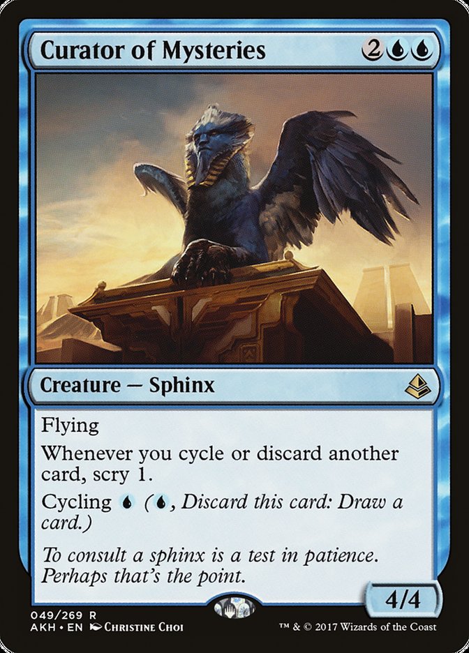 Curator of Mysteries [Amonkhet] | Black Swamp Games
