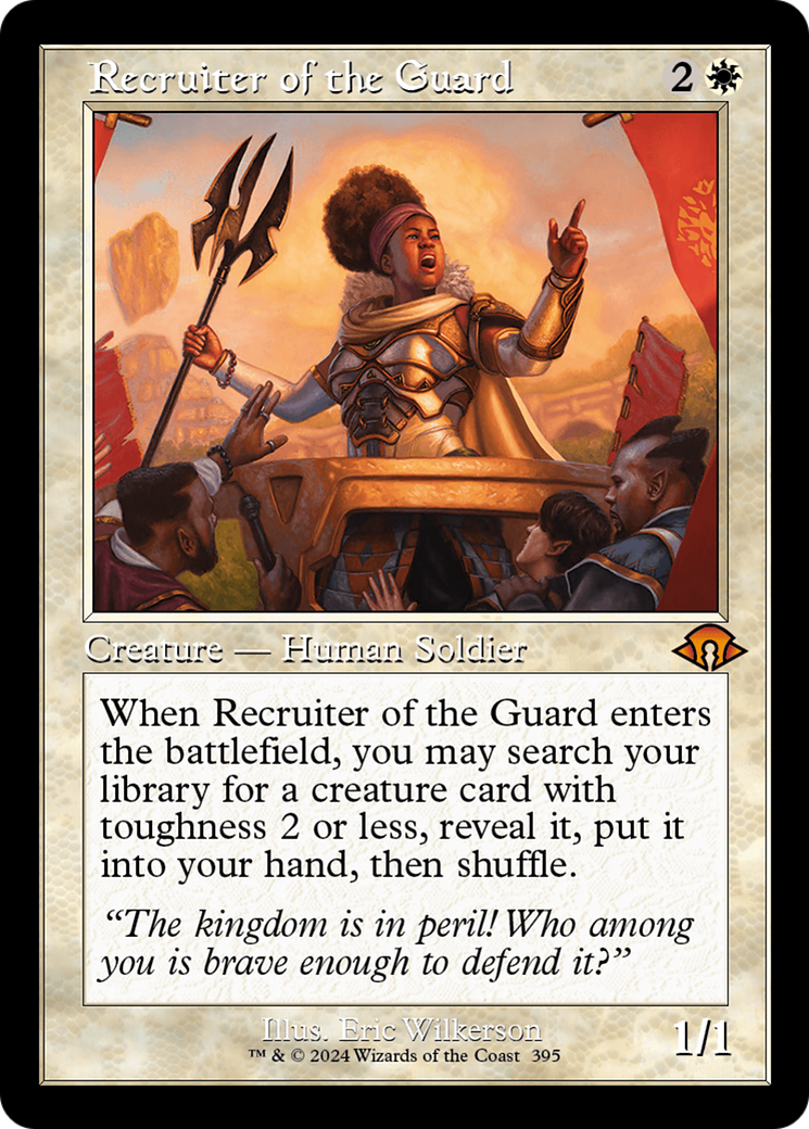 Recruiter of the Guard (Retro) [Modern Horizons 3] | Black Swamp Games