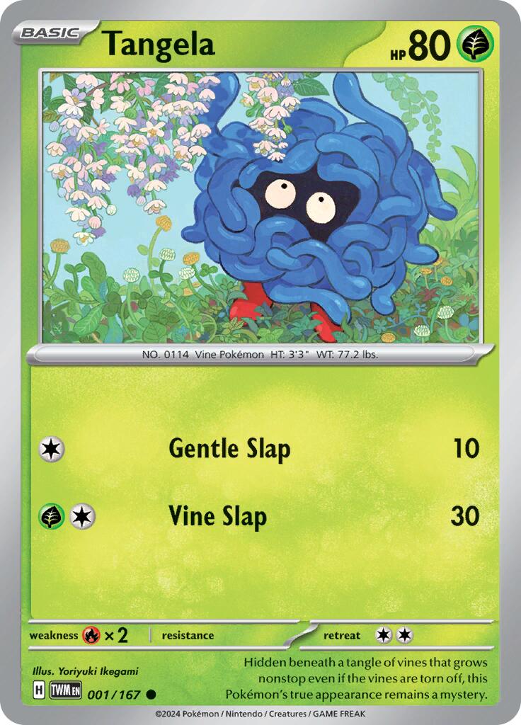 Tangela (001/167) [Scarlet & Violet: Twilight Masquerade] | Black Swamp Games