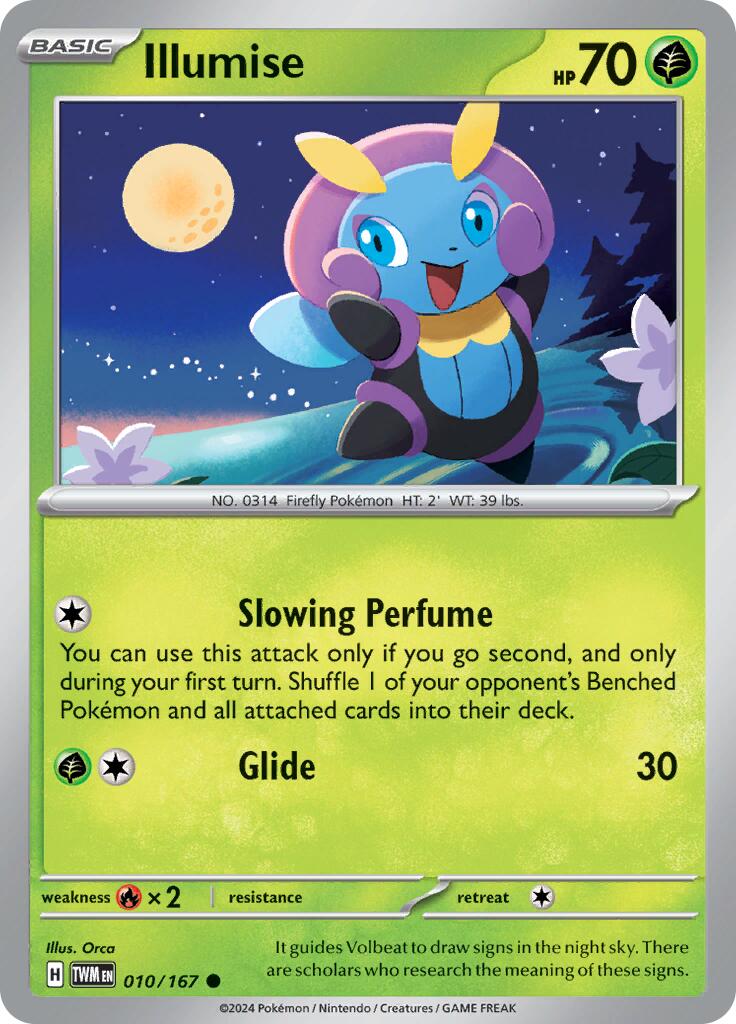 Illumise (010/167) [Scarlet & Violet: Twilight Masquerade] | Black Swamp Games