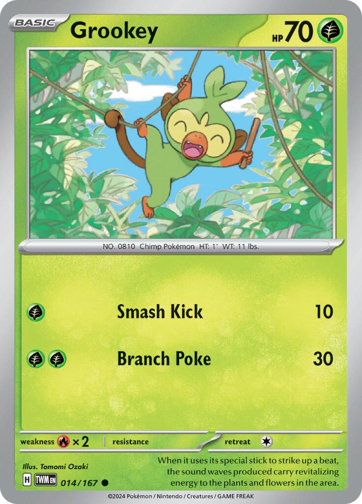 Grookey (014/167) [Scarlet & Violet: Twilight Masquerade] | Black Swamp Games