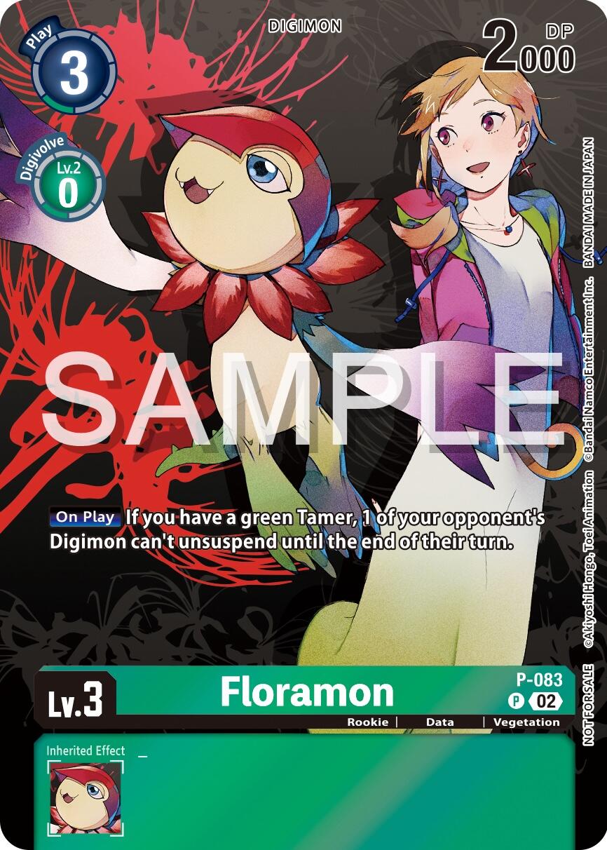 Floramon [P-083] (Official Tournament Pack Vol.13) [Promotional Cards] | Black Swamp Games