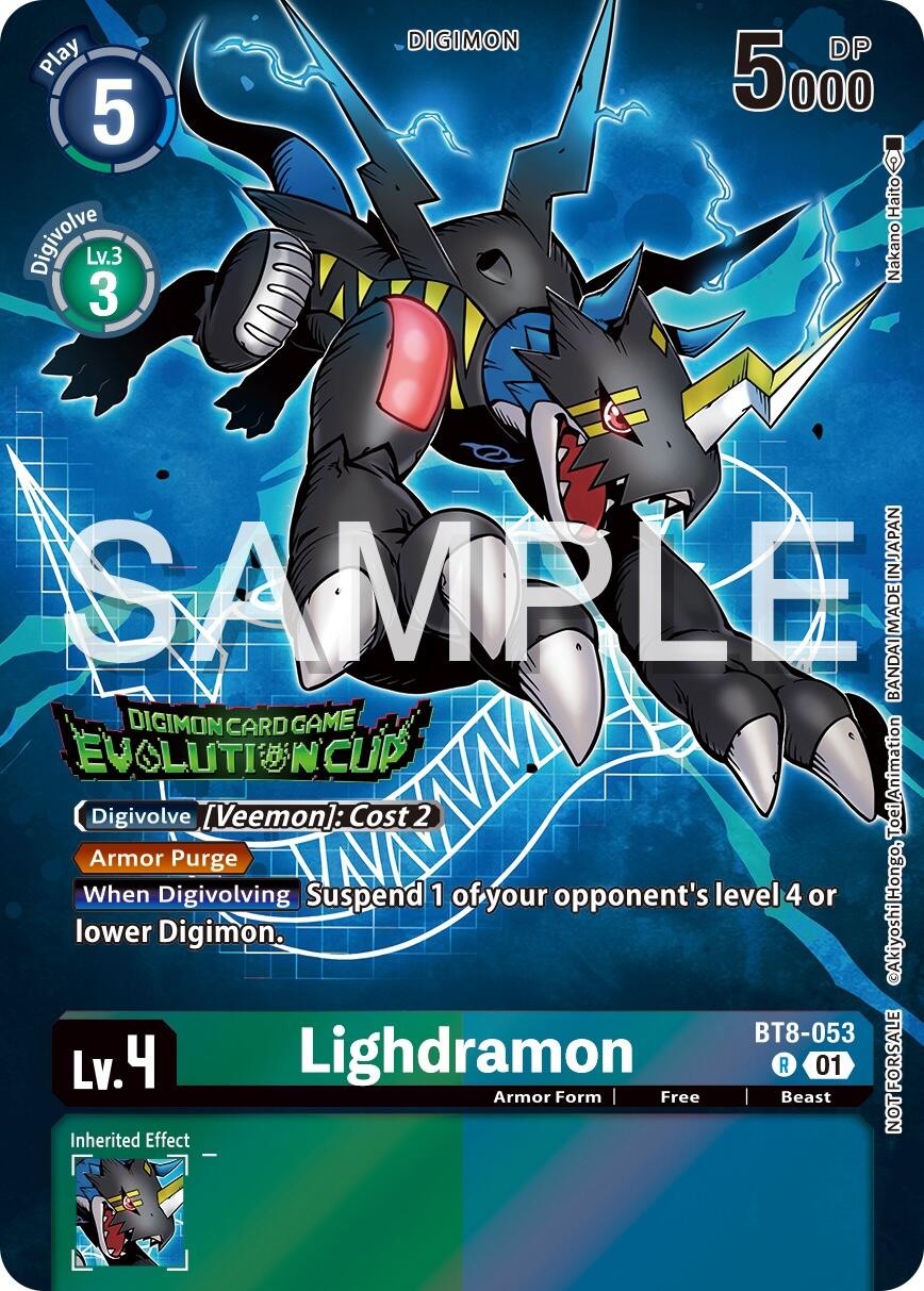 Lighdramon [BT8-053] (2024 Evolution Cup) [New Awakening Promos] | Black Swamp Games