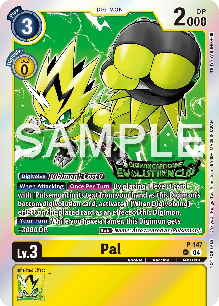 Pal [P-147] (2024 Evolution Cup) [Promotional Cards] | Black Swamp Games