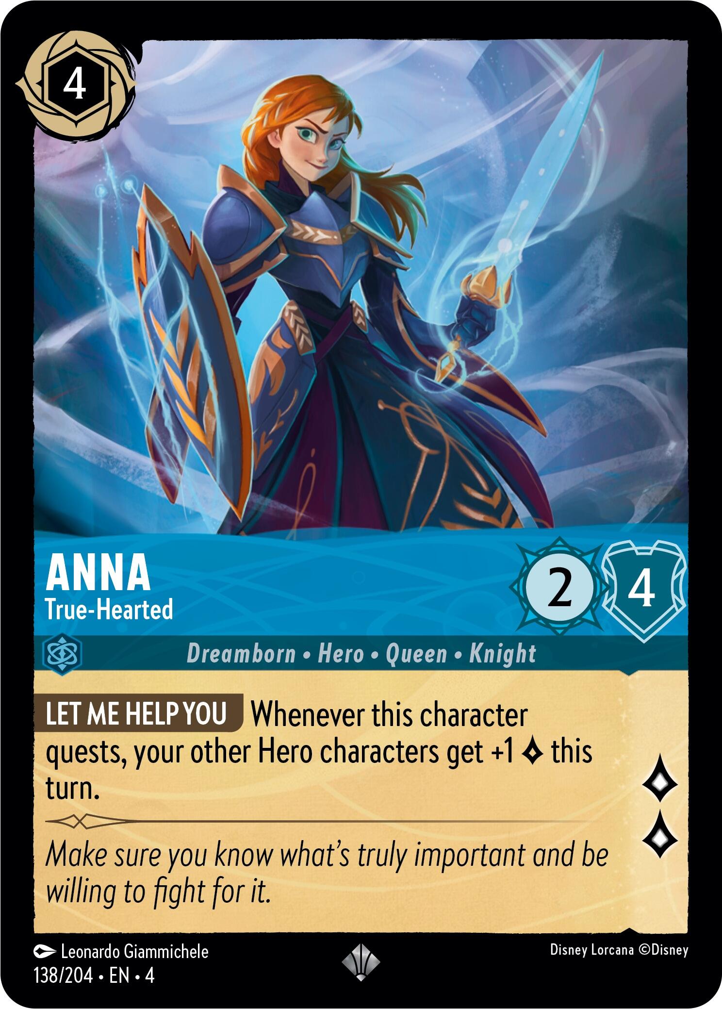 Anna - True-Hearted (138/204) [Ursula's Return] | Black Swamp Games