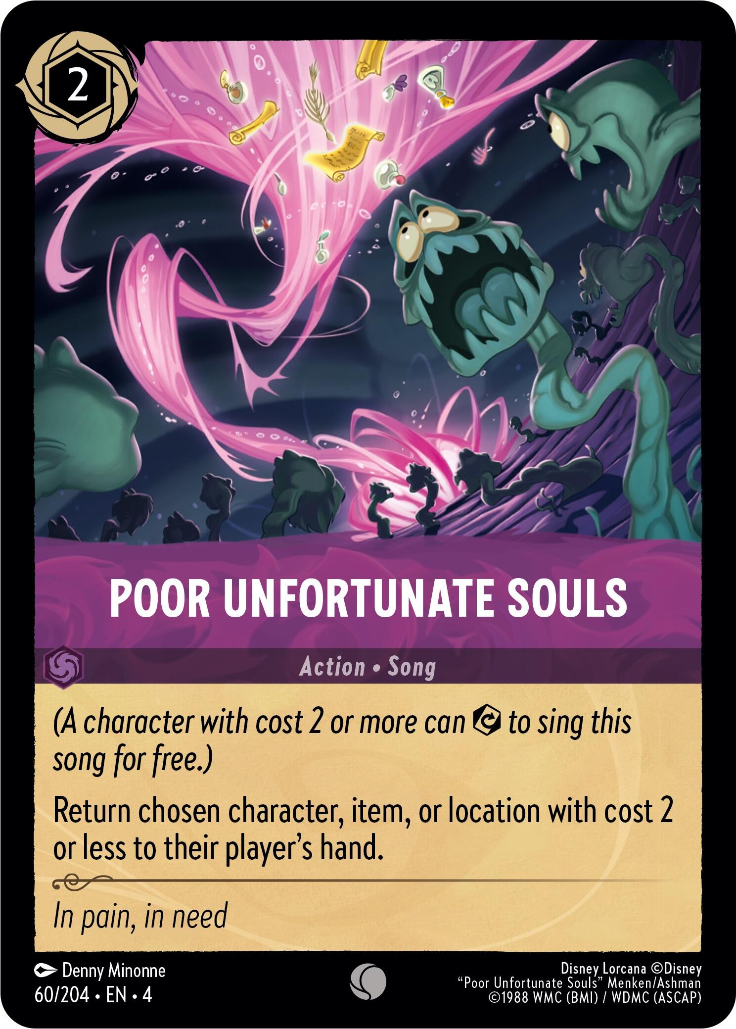 Poor Unfortunate Souls (60/204) [Ursula's Return] | Black Swamp Games