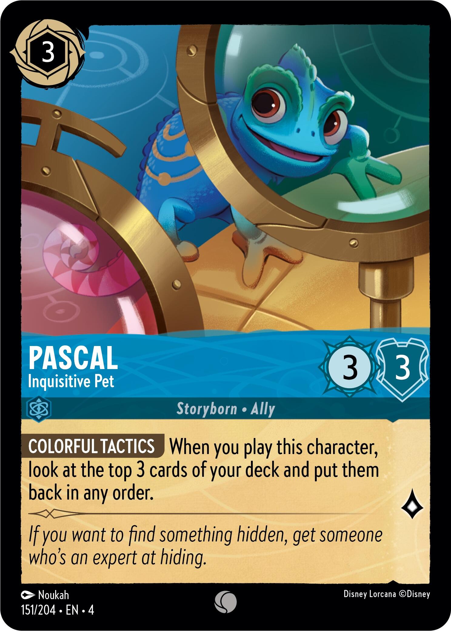 Pascal - Inquisitive Pet (151/204) [Ursula's Return] | Black Swamp Games