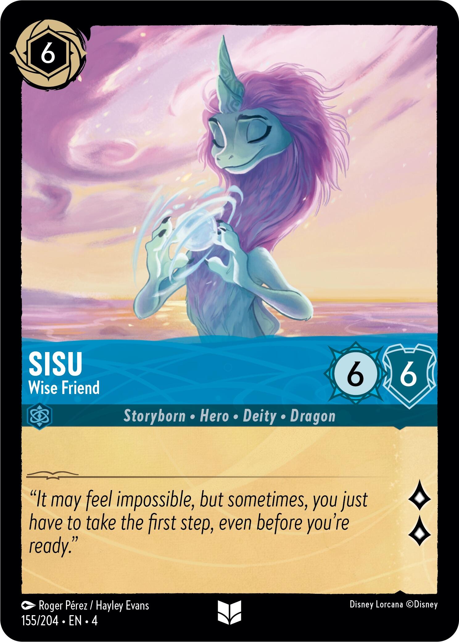 Sisu - Wise Friend (155/204) [Ursula's Return] | Black Swamp Games