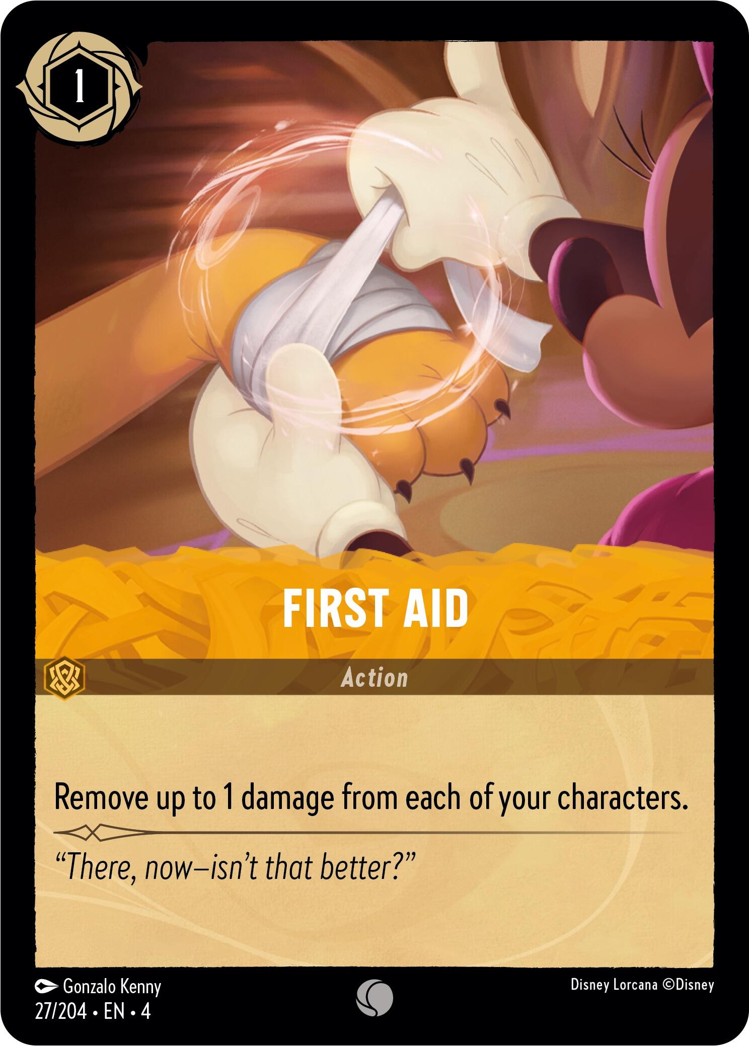 First Aid (27/204) [Ursula's Return] | Black Swamp Games