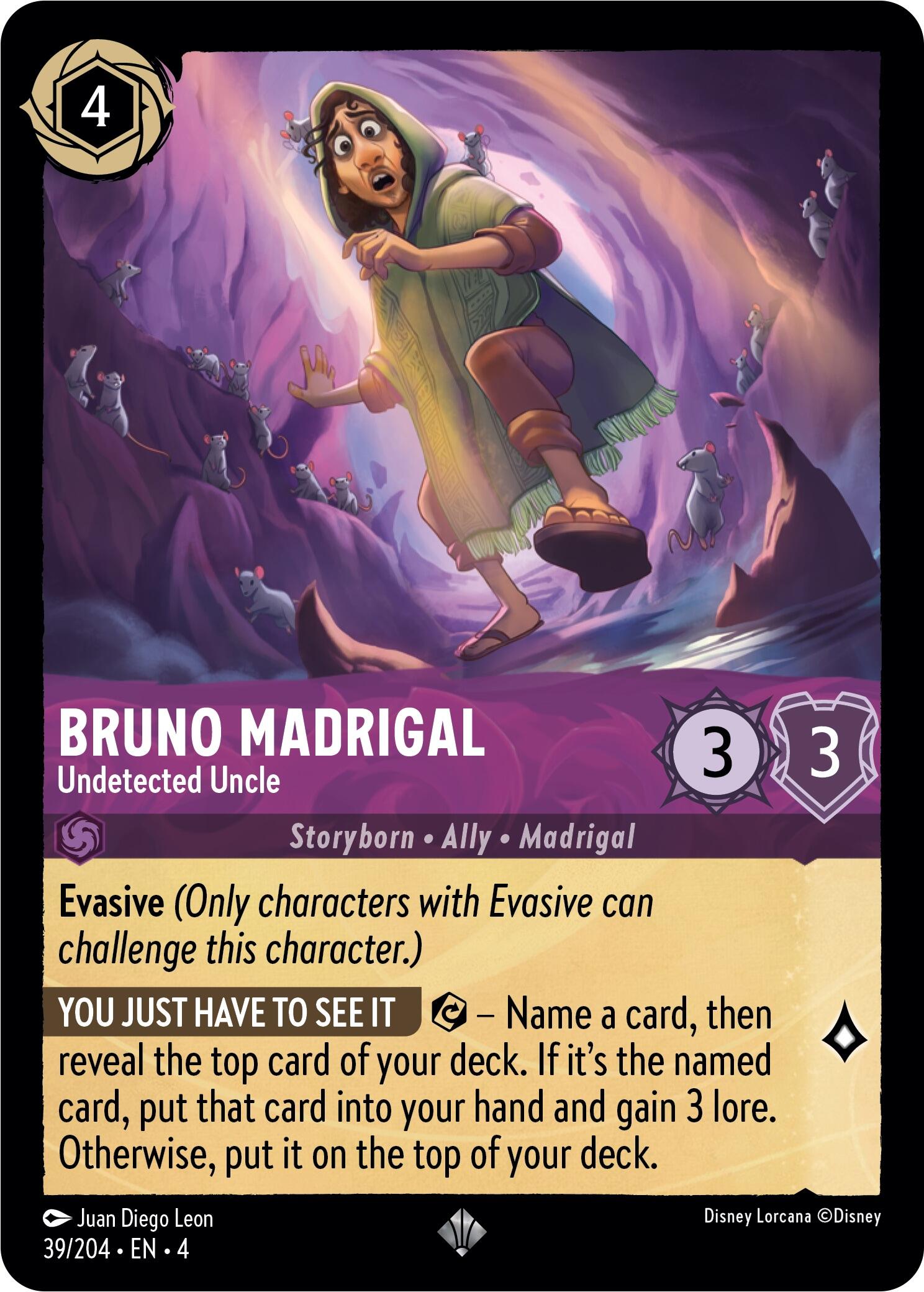 Bruno Madrigal - Undetected Uncle (39/204) [Ursula's Return] | Black Swamp Games
