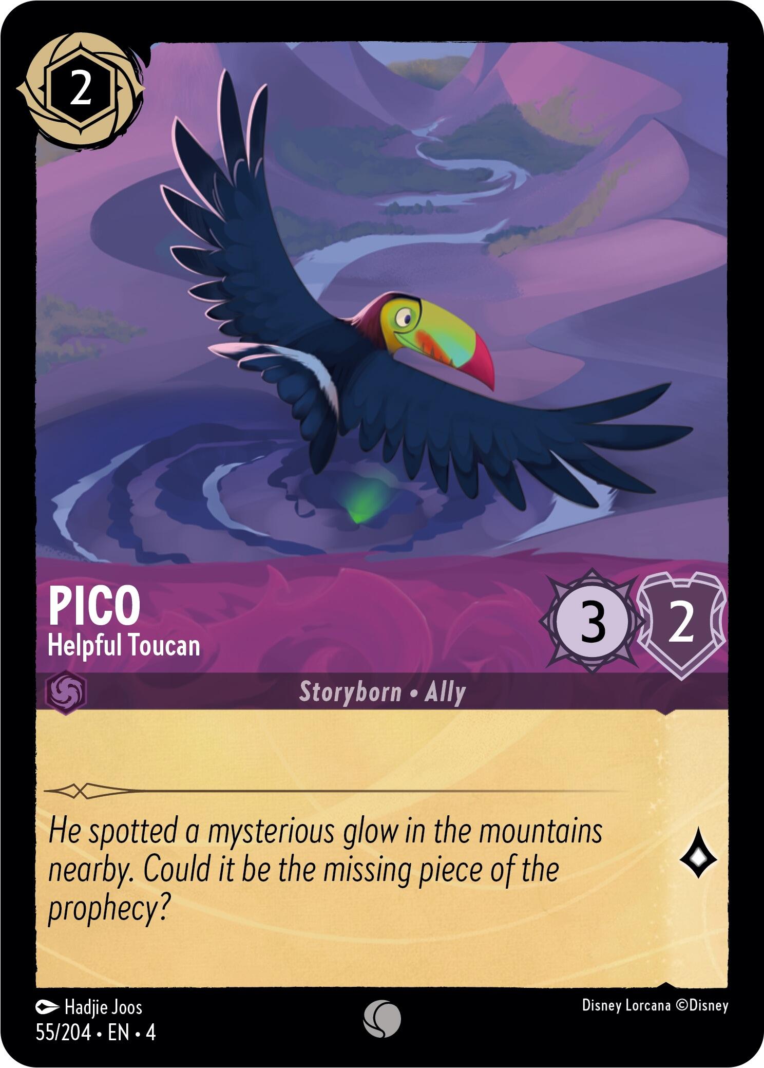 Pico - Helpful Toucan (55/204) [Ursula's Return] | Black Swamp Games