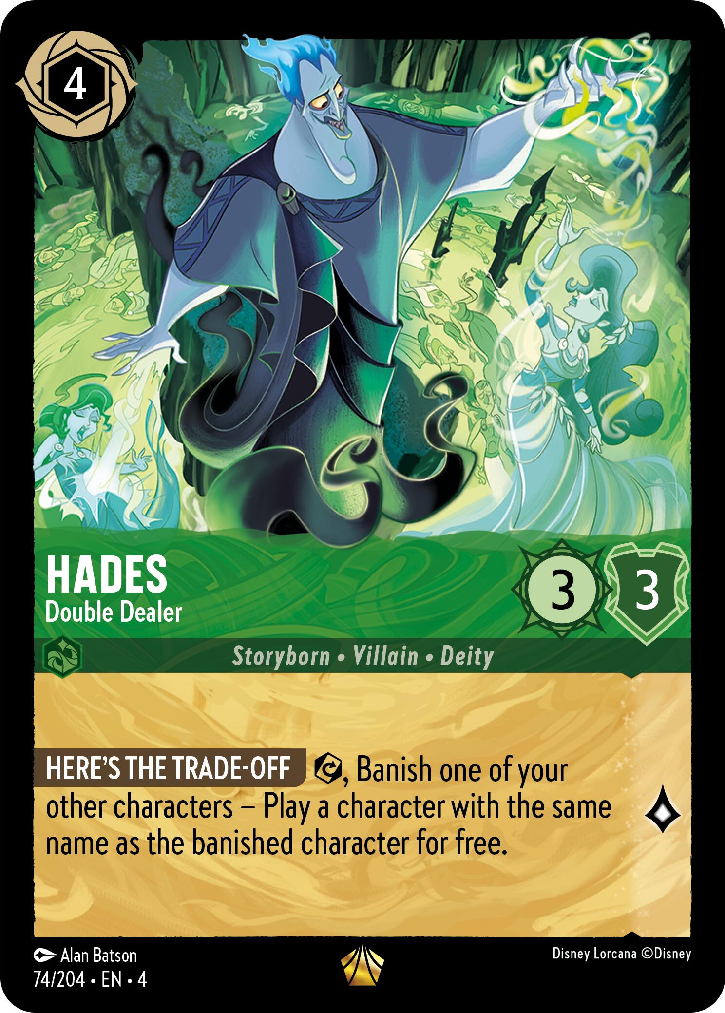 Hades - Double Dealer (74/204) [Ursula's Return] | Black Swamp Games