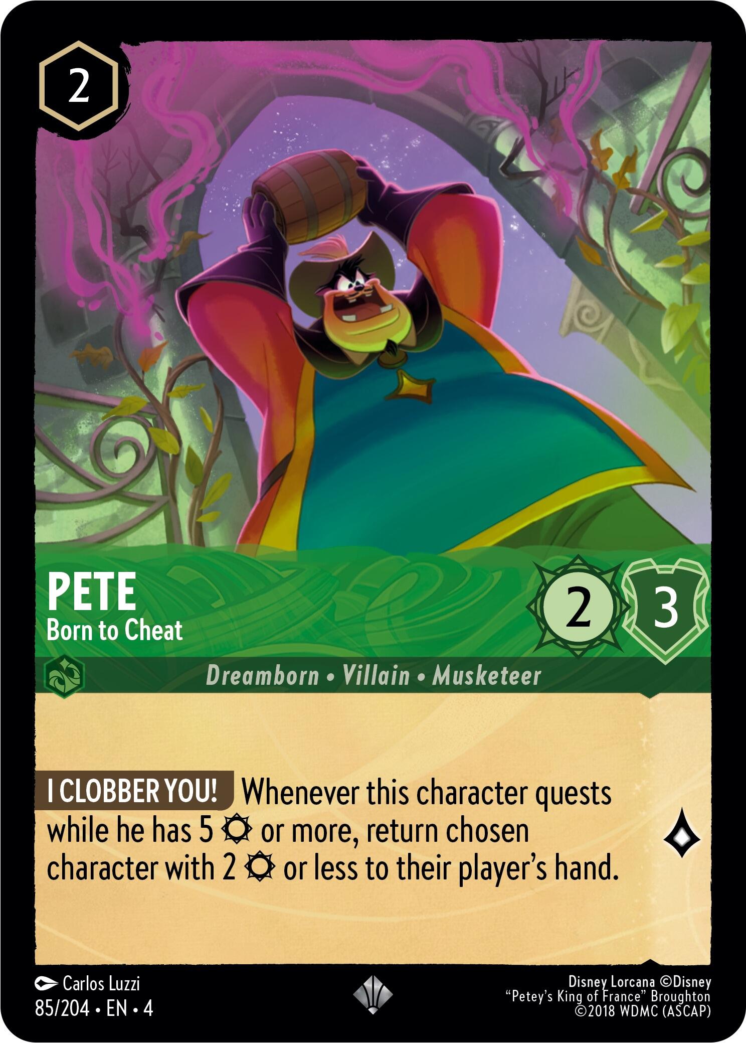 Pete - Born to Cheat (85/204) [Ursula's Return] | Black Swamp Games