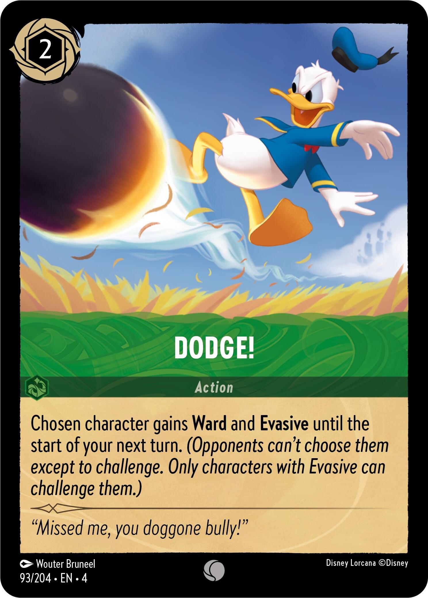 Dodge! (93/204) [Ursula's Return] | Black Swamp Games
