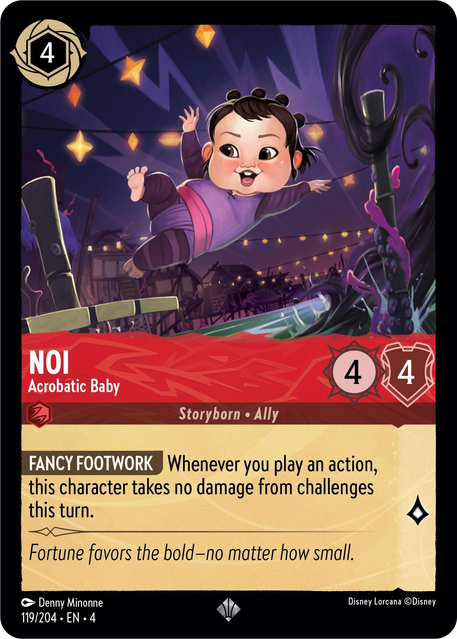 Noi - Acrobatic Baby (119/204) [Ursula's Return] | Black Swamp Games