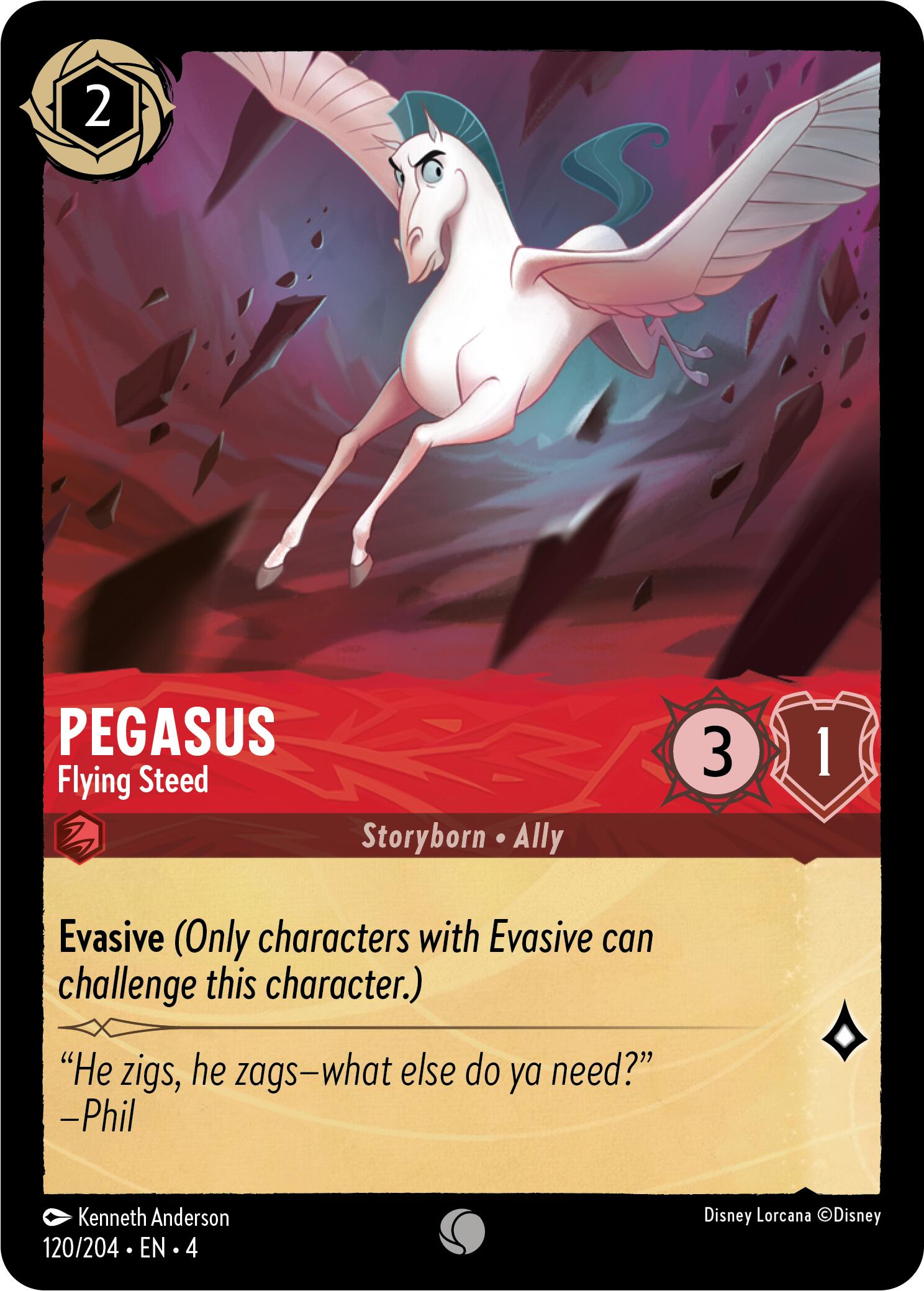Pegasus - Flying Steed (120/204) [Ursula's Return] | Black Swamp Games