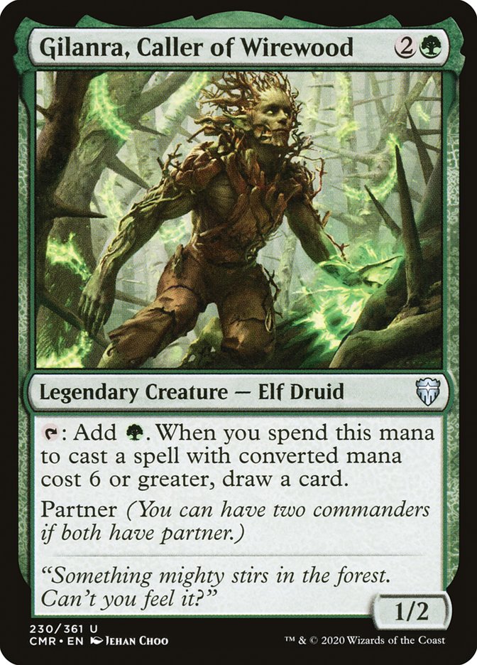 Gilanra, Caller of Wirewood [Commander Legends] | Black Swamp Games