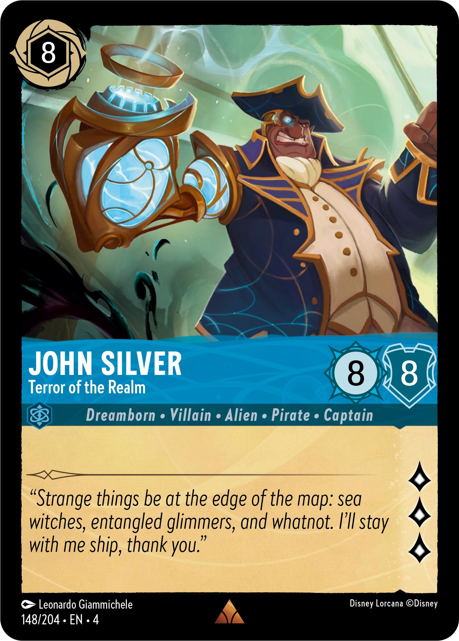 John Silver Terror of the Realm (148/204) [Ursula's Return] | Black Swamp Games